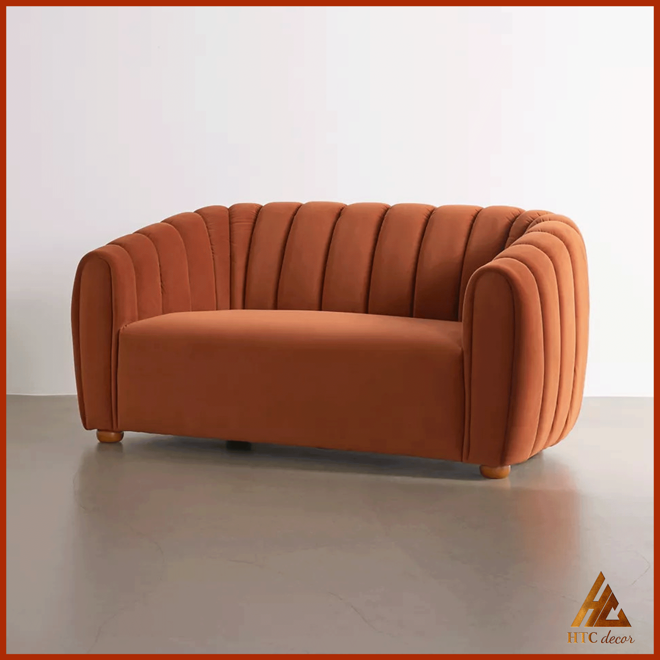 Ghế Sofa Băng Juliet Vải Nhung